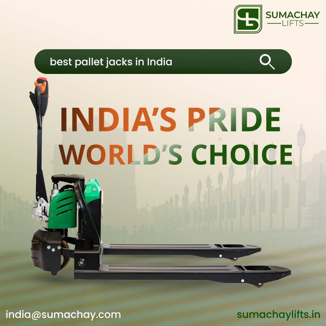 Electric Pallet Stackers in India: Revolutionizing Material Handling with Sumachay