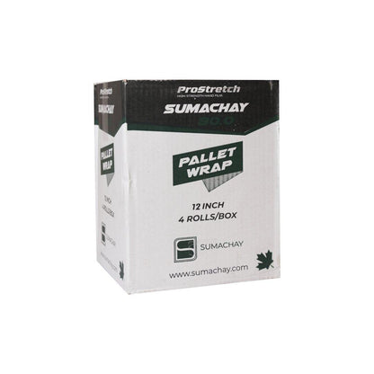 Sumachay 12 Inch Stretch Wrap 80 Gauge Thickness - 1500 feet length - Sumachay LiftsPallet WrapSumachay Lifts